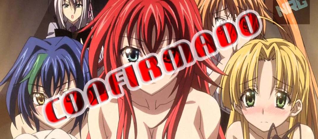 Cuarta temporada de High School DxD se estrenará en 2018