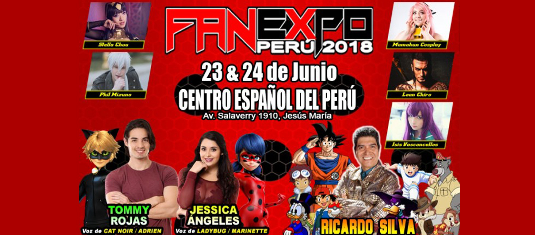 LAS VOCES DE  Miraculous: Las aventuras de Ladybug  LLEGAN A LIMA en la FAN EXPO PERÚ 2018